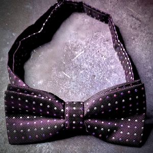 Men's Purple Bow Tie
